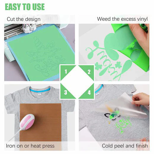 St. Patrick's Day Heat Transfer Vinyl Bundle - 12"x 10" 10 Sheets - Image 6