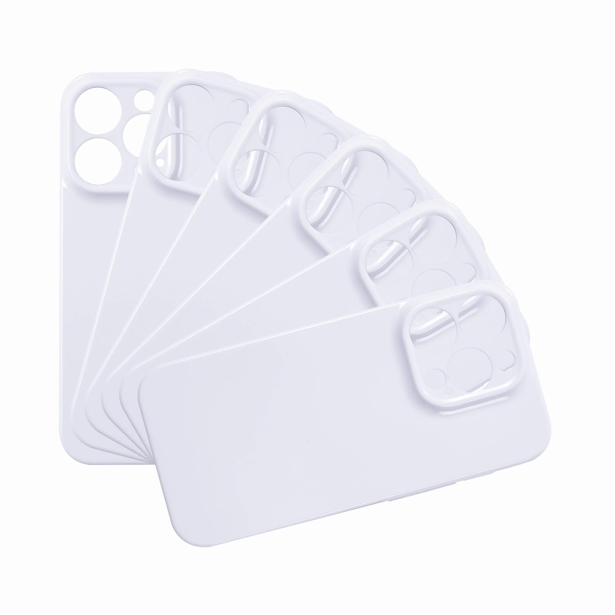 【New iPhone 17 Case!】Sublimation Blank Glossy Phone Case Set - 6 Pcs, For H17 Phone Case Heat Press - Image 15