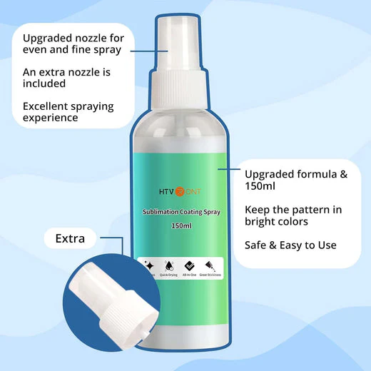 Sublimation Coating Spray for Cotton Shirts 150ml*2 - Image 3